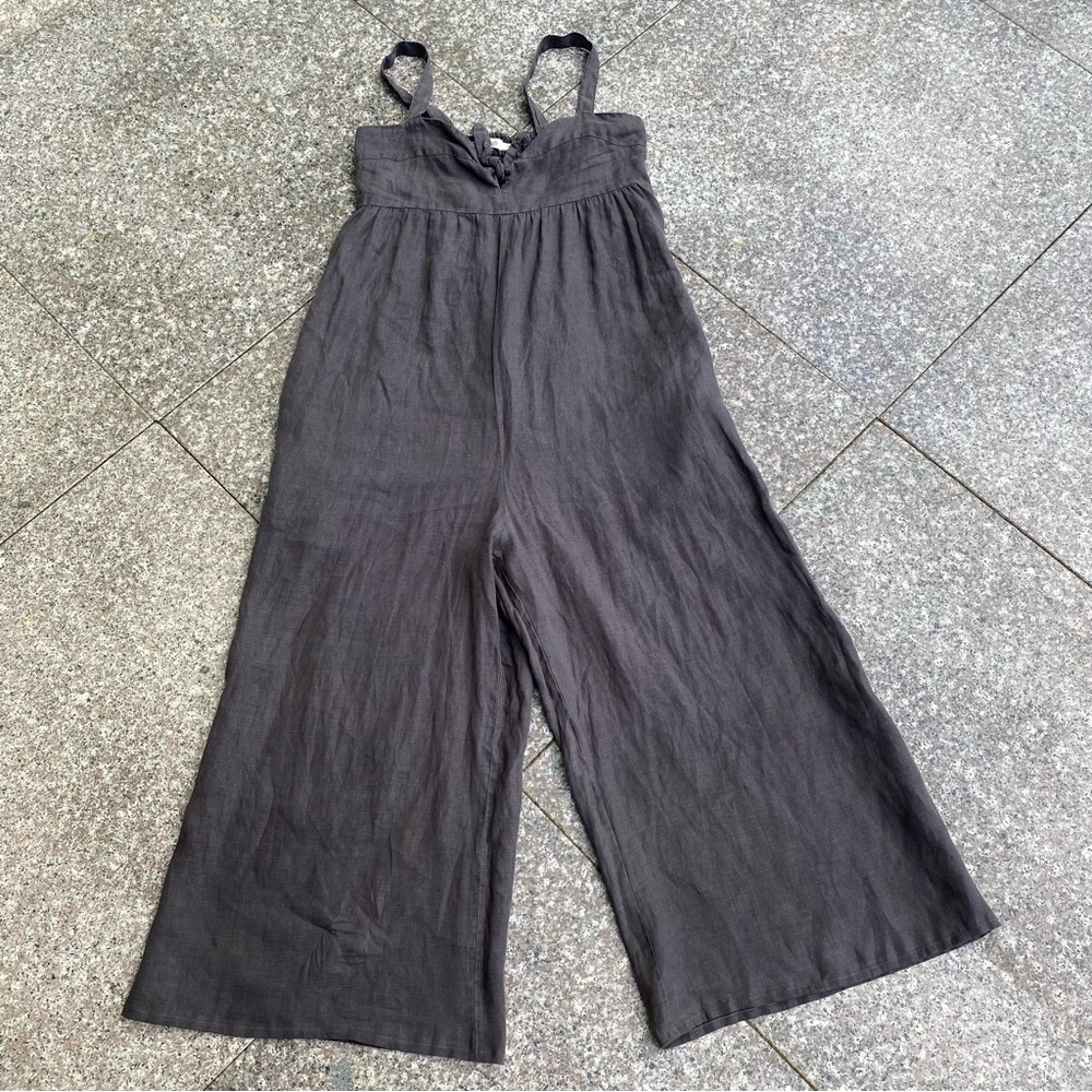 Faherty wide leg jumpsuit